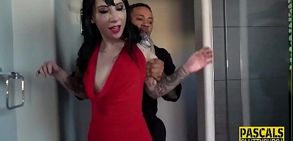  Real tattooed submissive gets pounded